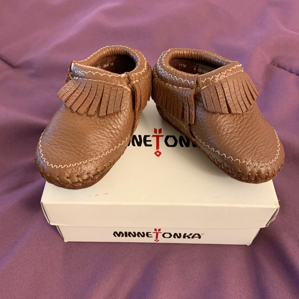 Infant Minnetonka bootie